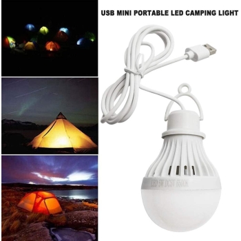 Przenośna lampa kempingowa LED USB 7W [13200000433]